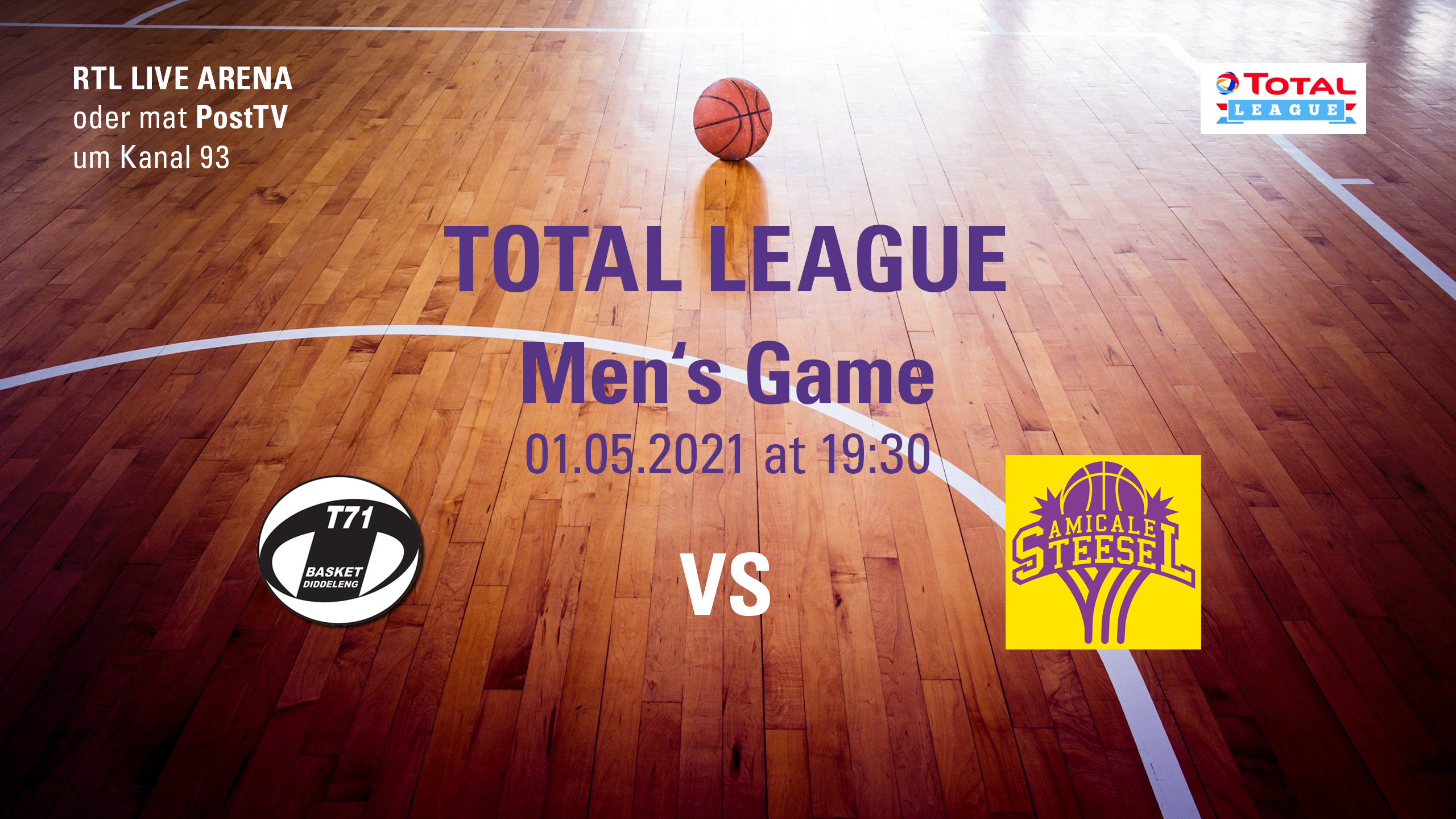 Featured image for “Men: Game Day @T71 Dudelange”