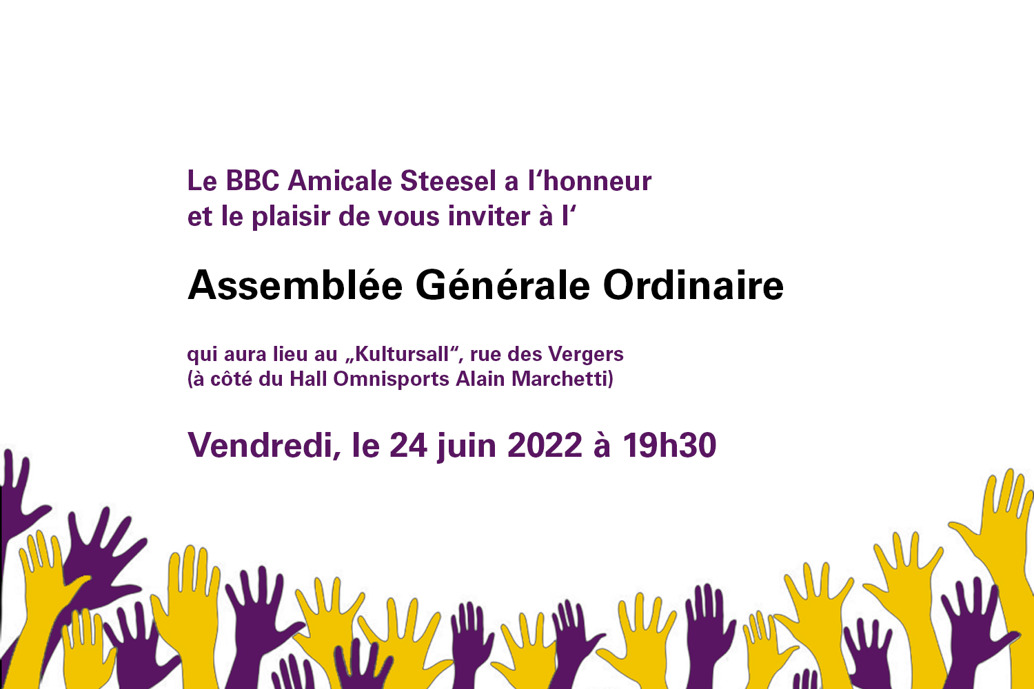 Featured image for “Assemblée Générale Ordinaire”